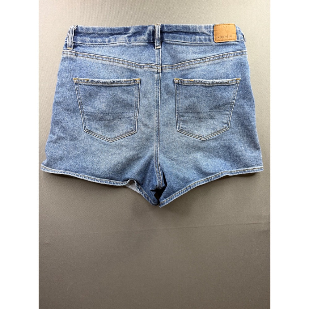 American Eagle Denim Shorts Women's Blue Stretch 32